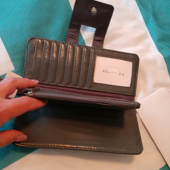 Dark grey women's wallet - Picture 2 of 6